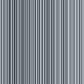Medum - Mega Matter Vertical Barcode Stripes - Charcoal and White - Pantone 6119 C