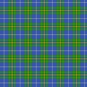 Nova Scotia Province official tartan, 1.5" muted colors