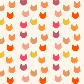 Bright cats, Colorful cats, Girl Cats, Crazy cat person