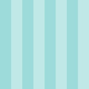 Lite aqua stripes vertical