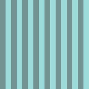 Darker Aqua vertical stripes