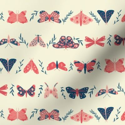 1" fine moths -blinear - cream-blue-pink