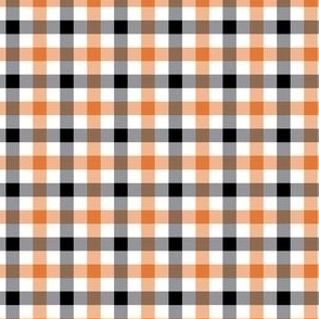 small 3x3in gingham - halloween