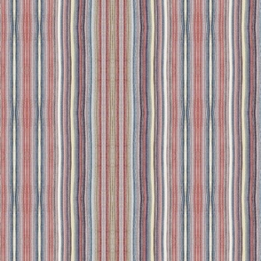 Rainbow stripes with a woven texture style