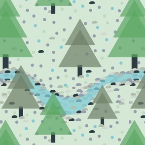 Geometric woodland