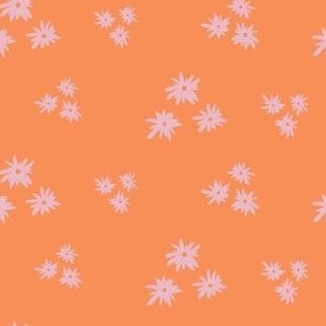 Floral Trio_on orange_MEDIUM_6x3