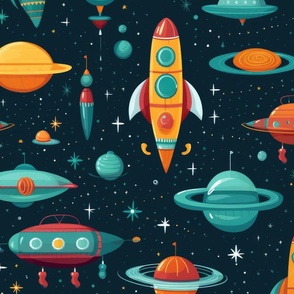 Spaceships and planets