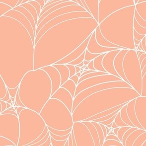 spider web - cotton candy