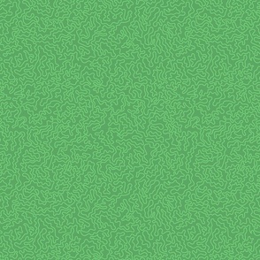 Vermicular lines - Whimsical Woodlands - Pantone Mega Matter - on Bright Green BG