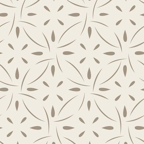 circular - creamy white_ khaki brown - delicate and elegant