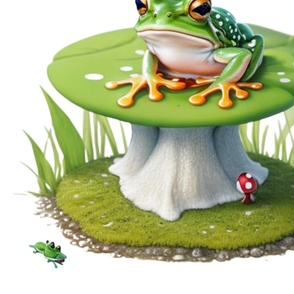 Frog_on_a_toadstool-removebg-preview