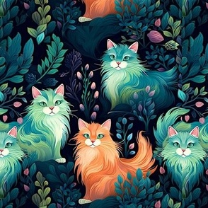 Forest cats 