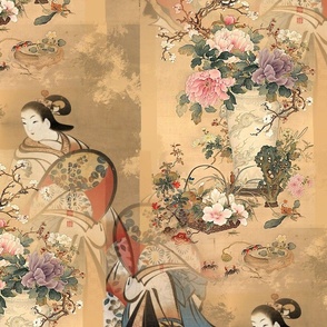 Geisha and Flowers 2.1