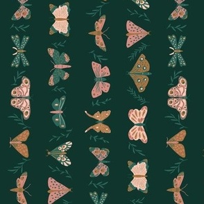 1" fine moths - rotated - linear - dark green