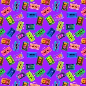 Radical Rainbow Mix Tape Machines - Purple