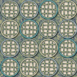 Coastal Chic - Woven Portholes