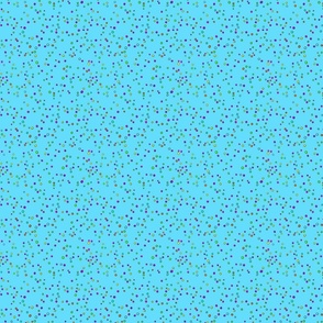 Dots Hundreds and Thousands Sprinkles / small blue