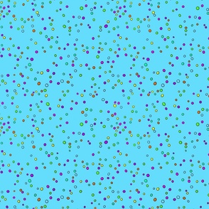 Dots Hundreds and Thousands Sprinkles / medium blue