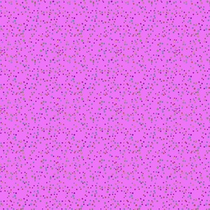 Rainbow Dots Spots Hundreds and Thousands Sprinkles / small pink