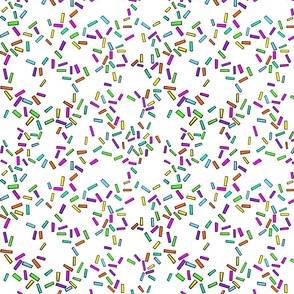 Rainbow Sprinkles  / medium PNG