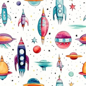 Spaceships and planets