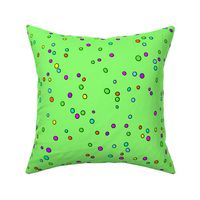 Large Dots Green