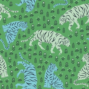 Green tigers