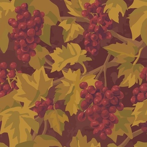 Grape vine pattern