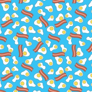 BACON AND EGG-BLUE