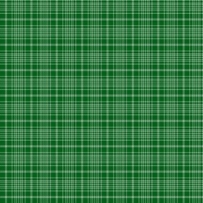 Cowper green tartan, 1"