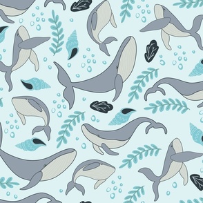 blue whale pattern
