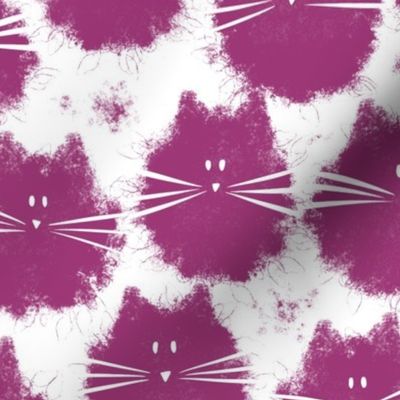 cat - fluffer cat berry - cute fluffy cats - cat fabric