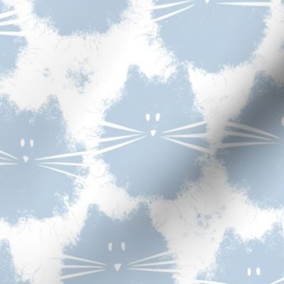 cat - fluffer cat fog - cute fluffy cats - cat fabric