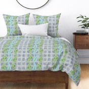 Paisley design with checkers