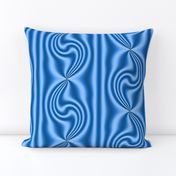 Swirling Blue Waves