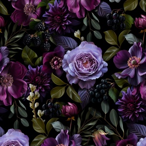 Gothic Floral Pattern