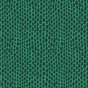 Green Waves of Polka Dots Reverse!