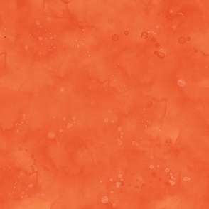 orange waterolor solid