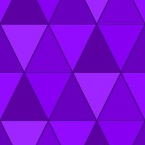Purple Triangles Large