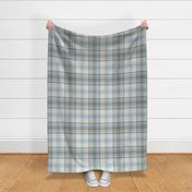 Crossroads Plaid In Taupe and Baby Blue