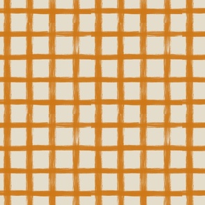 Butternut Yellow pumpkin checkered// pumpkin slice// 2 inch squares 