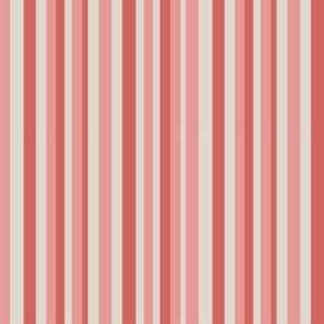 pink and cream stripes 