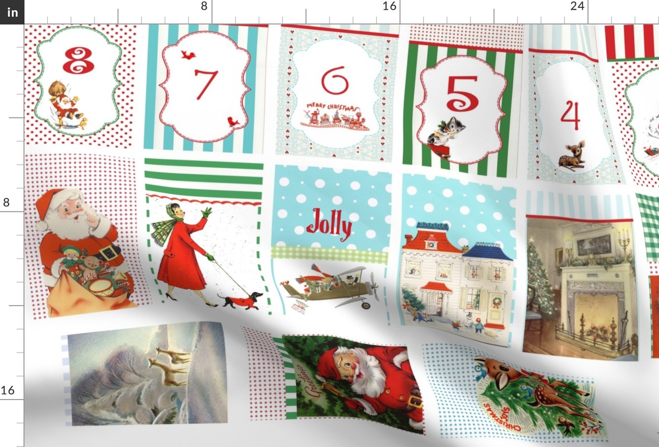 Drawstring Bag Advent Calendar