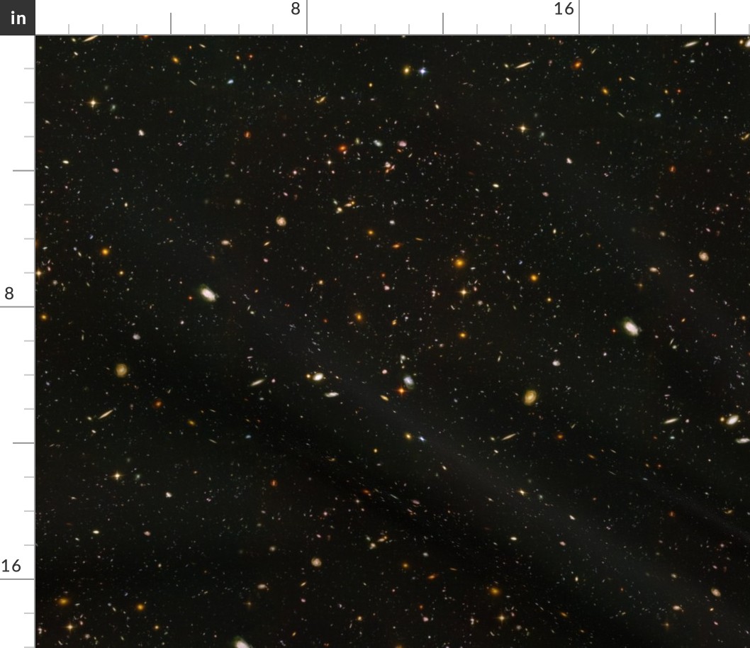 Stars // Rainbow Star Field Dark Galaxy