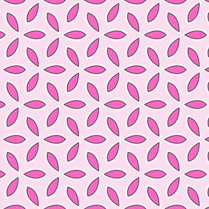 pink petals abstract / medium