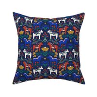 Dala Horse - Navy - Small