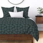  Tree rings Pantone Mega dark green