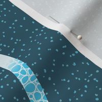 Sea Star Scatter in Aqua Teal - Extra Large Scale