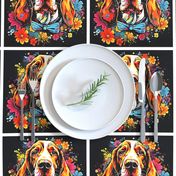 Basset hound 1 Nine inch Panel