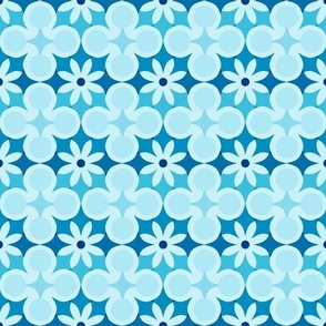 Diamond Floral Tile